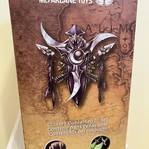 McFarlane Toys World of Warcraft Night Elf:Druid Rogue Action Figure Rare Games - Picture 5 of 17
